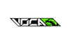 Sticker Voca green 14x2.2cm