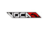 Sticker Voca red 14x2.2cm