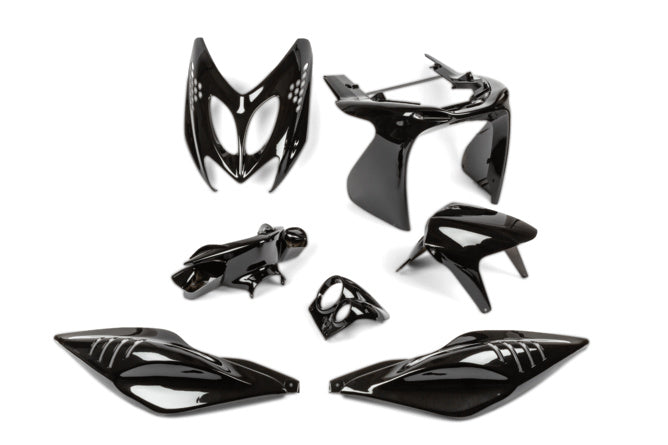 Fairing and Lights Kit full black Yamaha Aerox before 2013