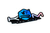 Sticker KRM Pro Ride hologram blue