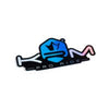Sticker KRM Pro Ride hologram blue