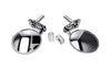 Mirror Set for handlebar ends chrome round