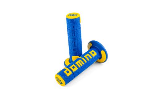 Grips Off Road Domino A360 blue / yellow