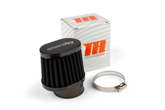 Air Filter offset Motoforce Racing type BMC 50mm PWK/VHST black / black