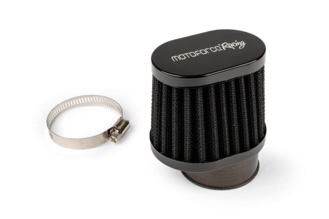 Air Filter offset Motoforce Racing type BMC 50mm PWK/VHST black / black