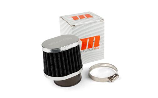 Air Filter offset Motoforce Racing type BMC 50mm PWK/VHST black / aluminium