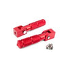 Passenger Footpegs CNC red