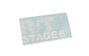 Sticker Stage6 R/T Stripes 70x35mm White