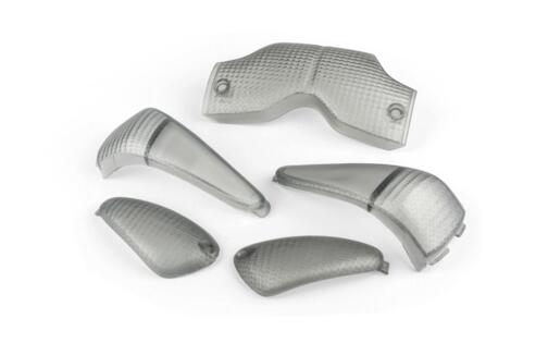 Indicator / Taillight Lens Set STR8 Gilera Runner before 2003 carbon