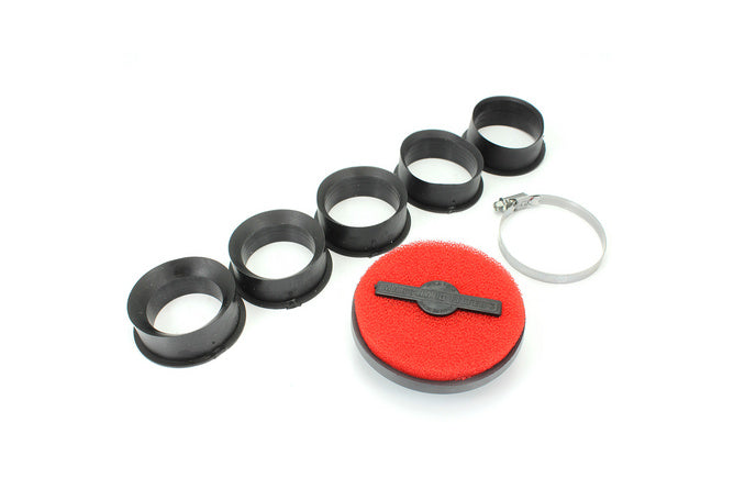 Air Filter extra flat CP/PWK/VHST black / red