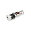 Tire Valve Stage6 CNC straight chrome