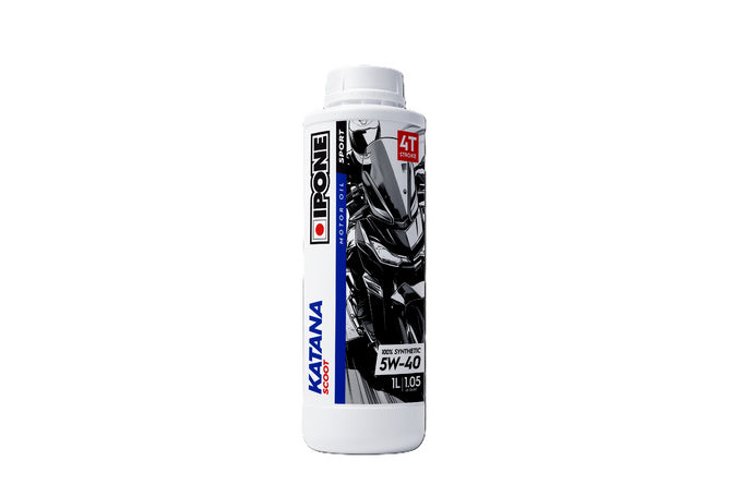 4-Stroke Oil Ipone Katana Scoot 5W-40 1L