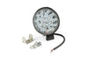 LED Extra Headlight round d.84mm black
