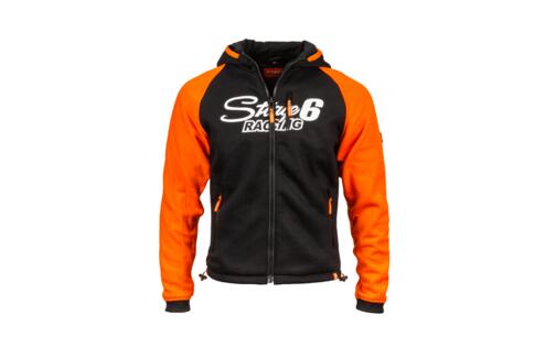 Motorcycle Hoodie Stage6 Orange
