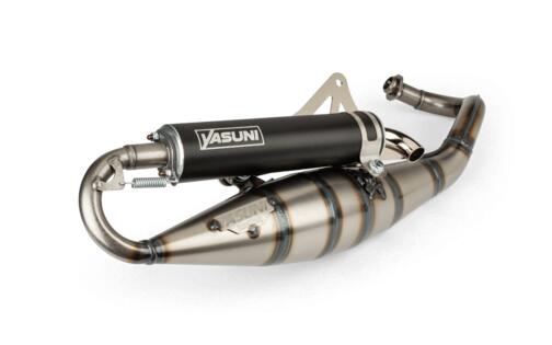 Exhaust Yasuni R Black Piaggio black road-legal