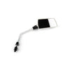 Mirror right white Groove D.8mm