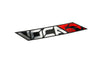 Silencer Sticker Voca red 11x1.8cm
