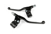 Brake Levers + Mount (x2) black long universal