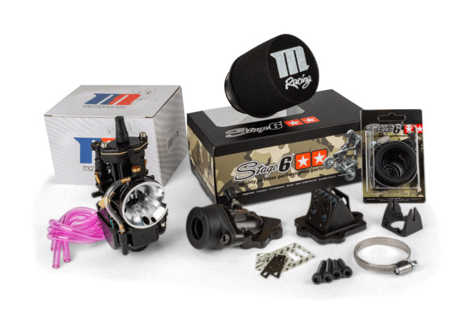Carburetor Kit 21 PWK MotoForce Racing Minarelli horizontal