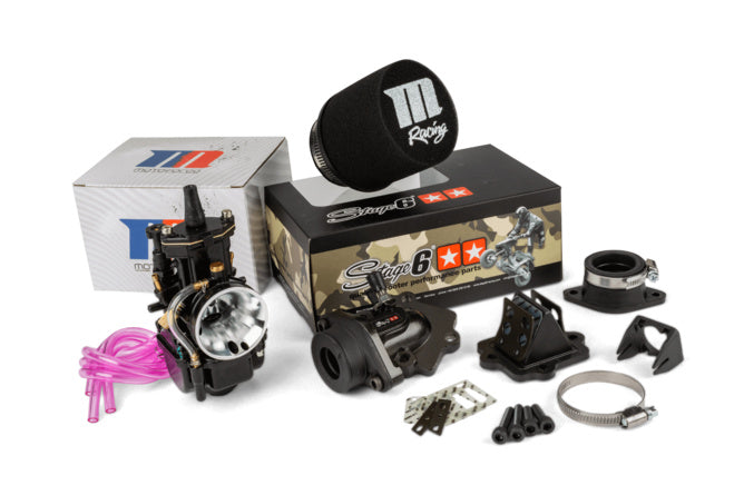 Carburetor Kit 28 PWK MotoForce Racing Minarelli horizontal
