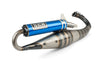 Exhaust SCR Corse Handmade 70 Piaggio blue