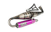 Exhaust SCR Corse Handmade 70 Minarelli horizontal purple