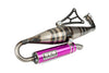 Exhaust SCR Corse Handmade 70 Minarelli horizontal purple