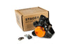 Front Brake Caliper CNC aluminium Stage6 Minarelli / Piaggio / Peugeot black