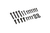 Fairing Screws Steel Piaggio TPH / NRG Black