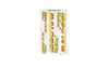 Sticker Sheet 8x14mm Malossi Tribal grips