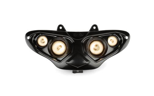 Headlight Quattro ODF Gilera Runner / Hussar black
