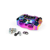 4-piston brake caliper MotoForce Racing neochrom
