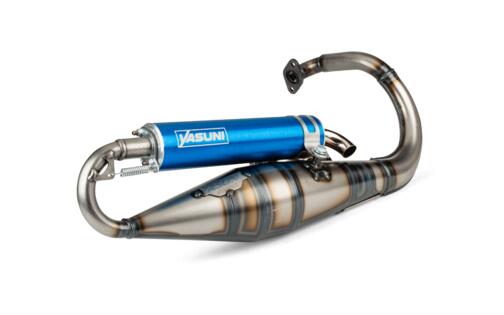 Exhaust Yasuni R-Pro Peugeot vertical Blue