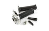 Complet Throttle Grip 2T Tommaselli HF Vintage Silver