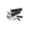 Complet Throttle Grip 2T Tommaselli HF Vintage Silver