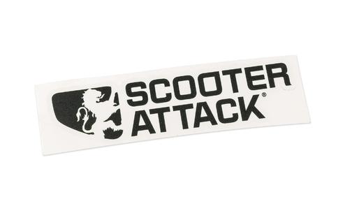 Sticker Scooter-Attack, black