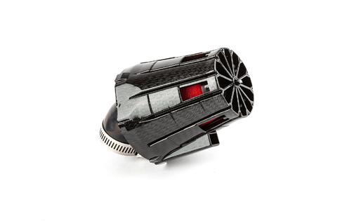Air Filter STR8 E5 45° 35mm PHVA/PHBG carbon / red