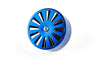 Air Filter straight adjustable intake d.35mm blue