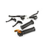 Grip + Lever Set Mini Targa black