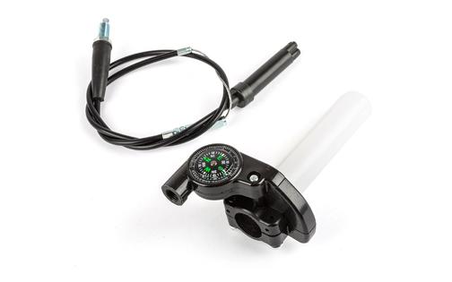 Quick-Action Throttle with compass