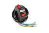Switch Unit left side w. lights universal black