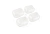Indicator Lenses front / rear white Peugeot TKR / Squab / Derbi Senda L / XP6
