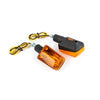 Indicators Mini Rectangle black / orange