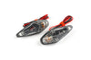 Indicators / Lamps glue-on drop-shaped Wing carbon