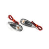 Indicators / Lamps glue-on drop-shaped Fender carbon