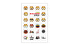 Sticker Sheet Malossi Emoji 11x16,6cm