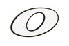 Sticker Start No, number 0, white with black outline, 13cm