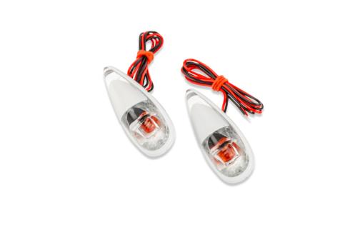 Indicators / Lamps glue-on drop-shaped Fender white